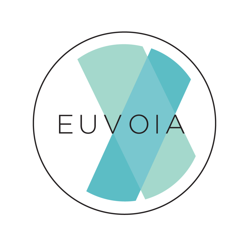 Logo design for Euvoia, an artist marketing consultation studio.